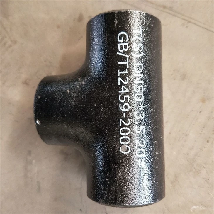 S355 SUS400 Stainless Steel Pipe Fitting Three-way